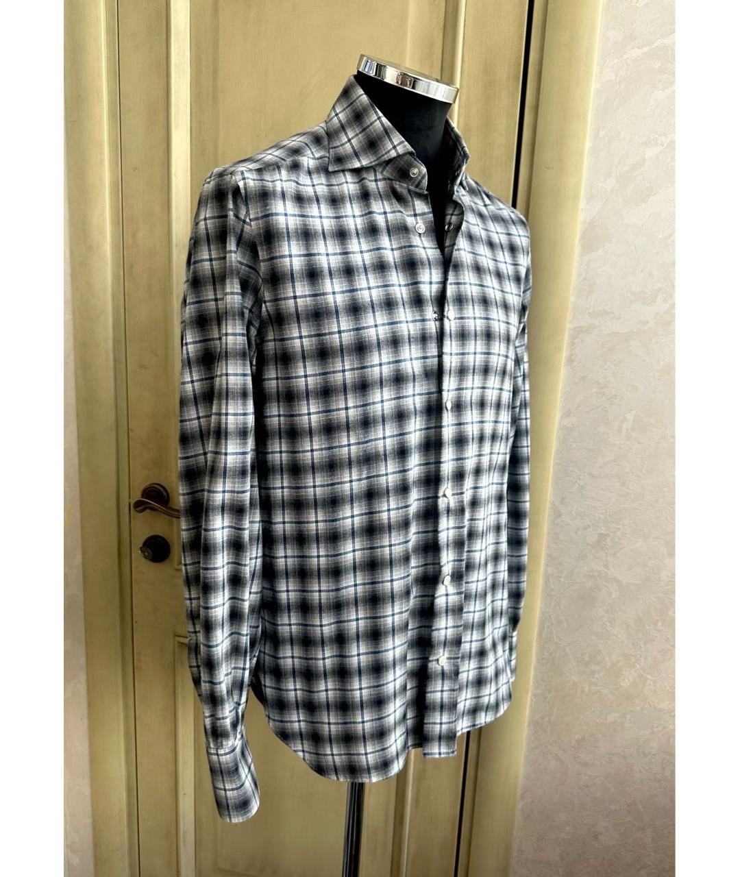 KITON Хлопковая кэжуал рубашка, фото 7