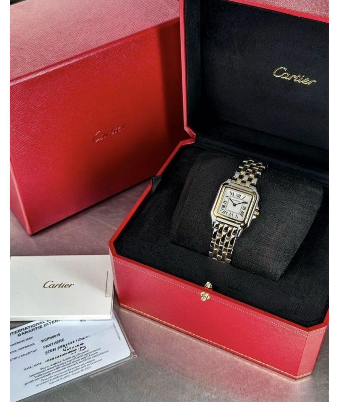 CARTIER Золотые часы из желтого золота, фото 4