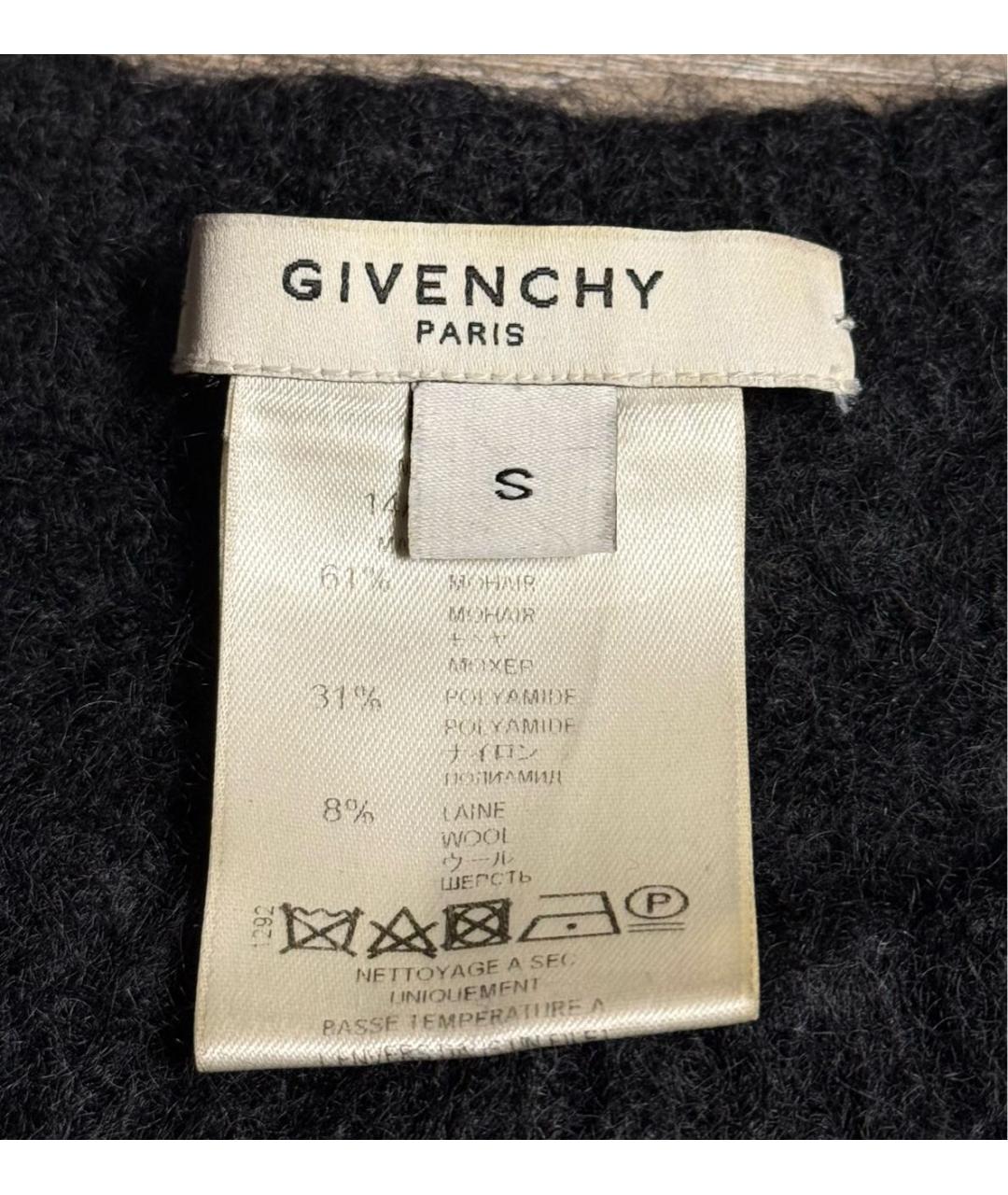 GIVENCHY Черный джемпер / свитер, фото 4