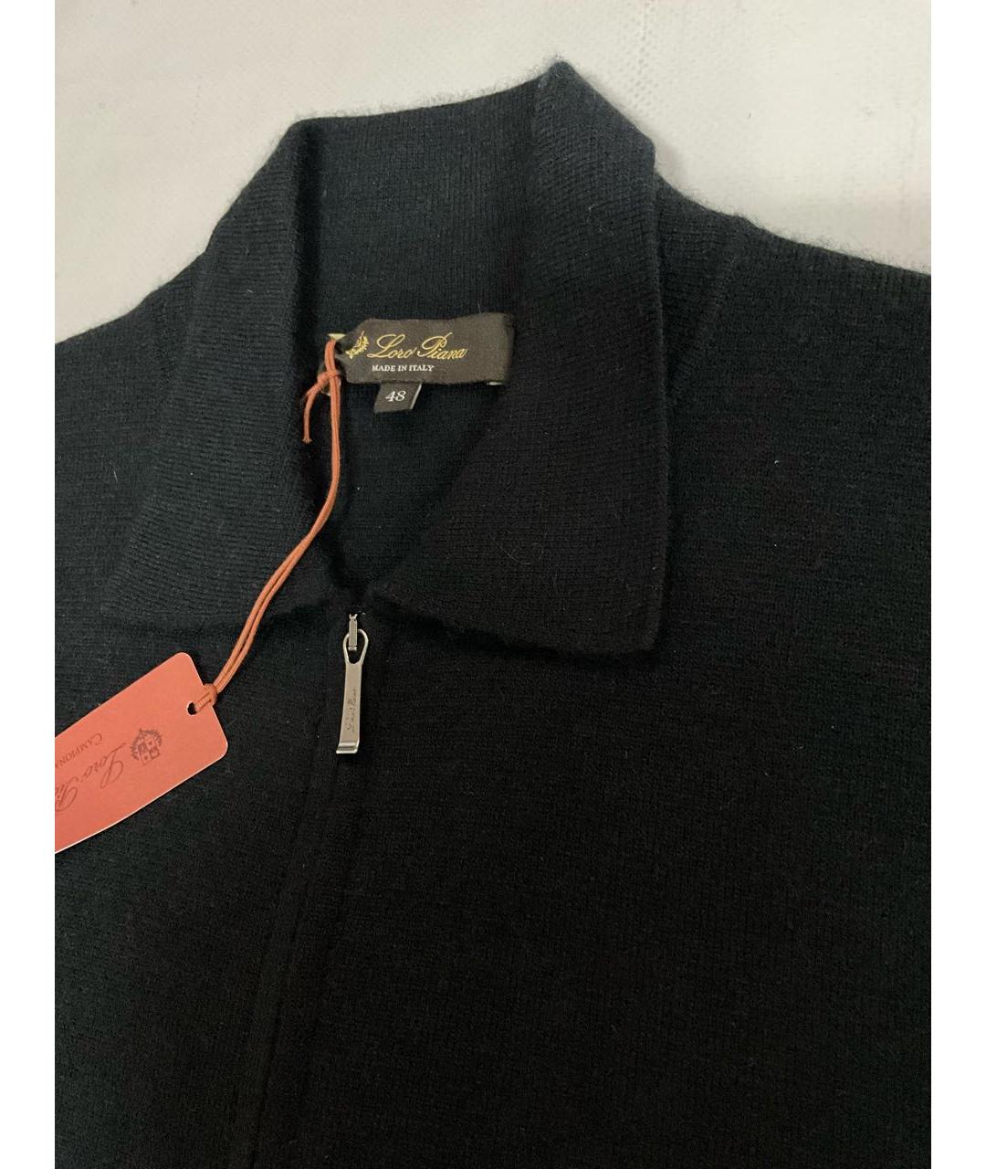 LORO PIANA Черный кашемировый спортивный костюм, фото 7