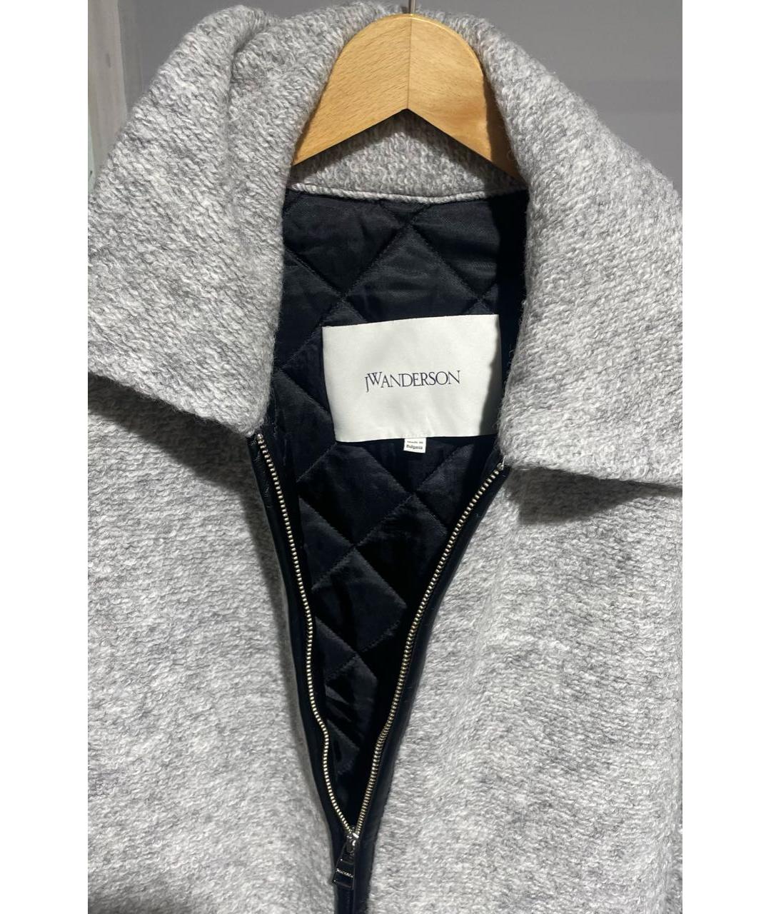 J.W.ANDERSON Серая шерстяная куртка, фото 2
