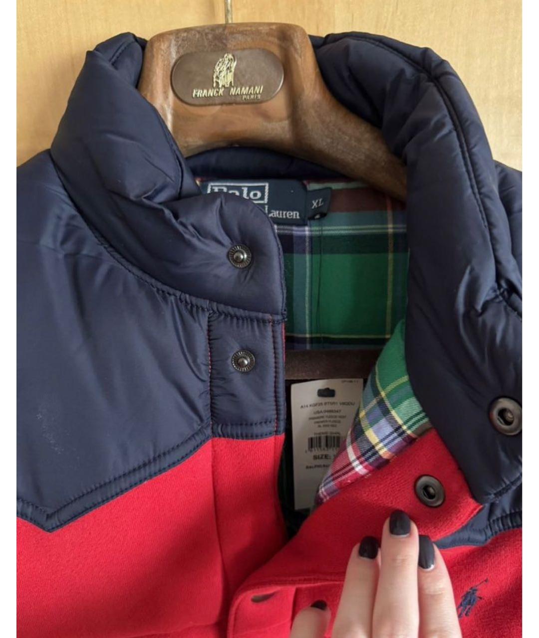 POLO RALPH LAUREN Красный жилет, фото 3