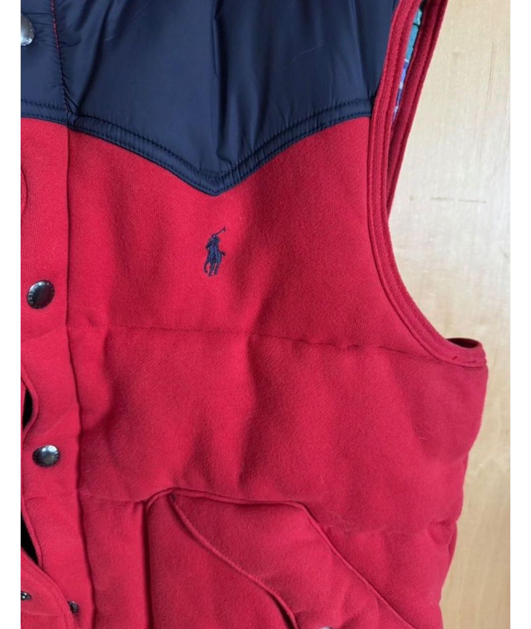 POLO RALPH LAUREN Красный жилет, фото 4