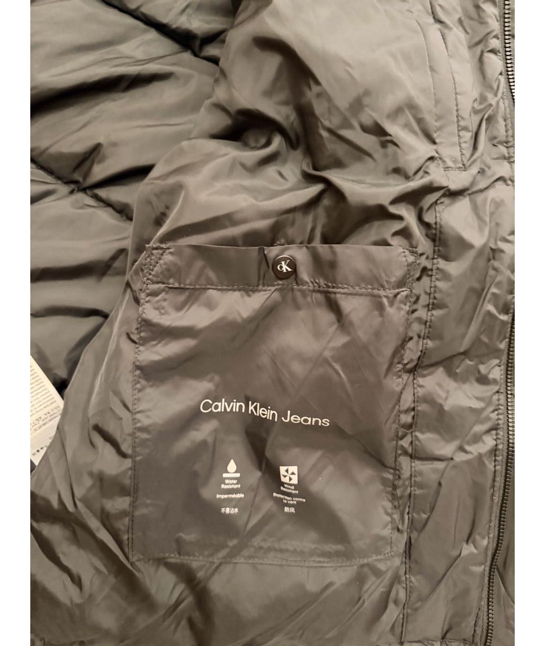 CALVIN KLEIN Темно-синяя куртка, фото 4