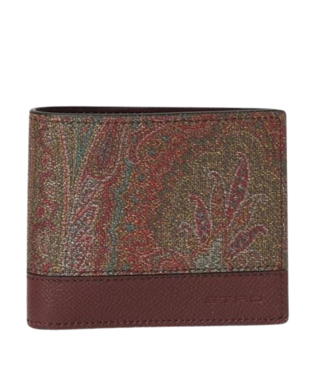 ETRO Коричневый кошелек, фото 1