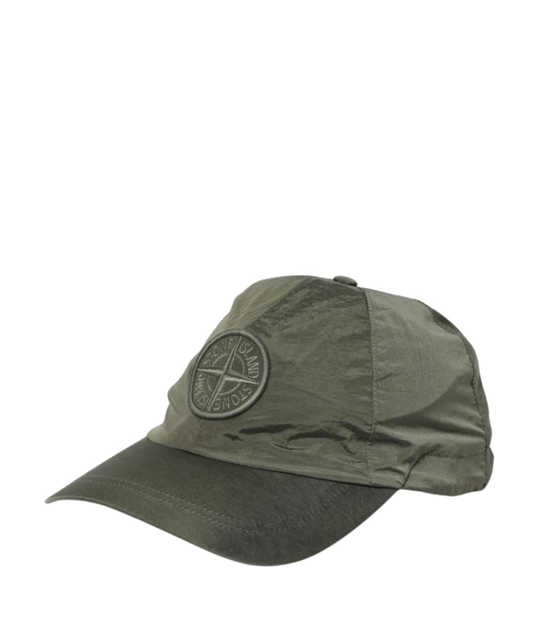 STONE ISLAND Хаки синтетическая кепка/бейсболка, фото 1