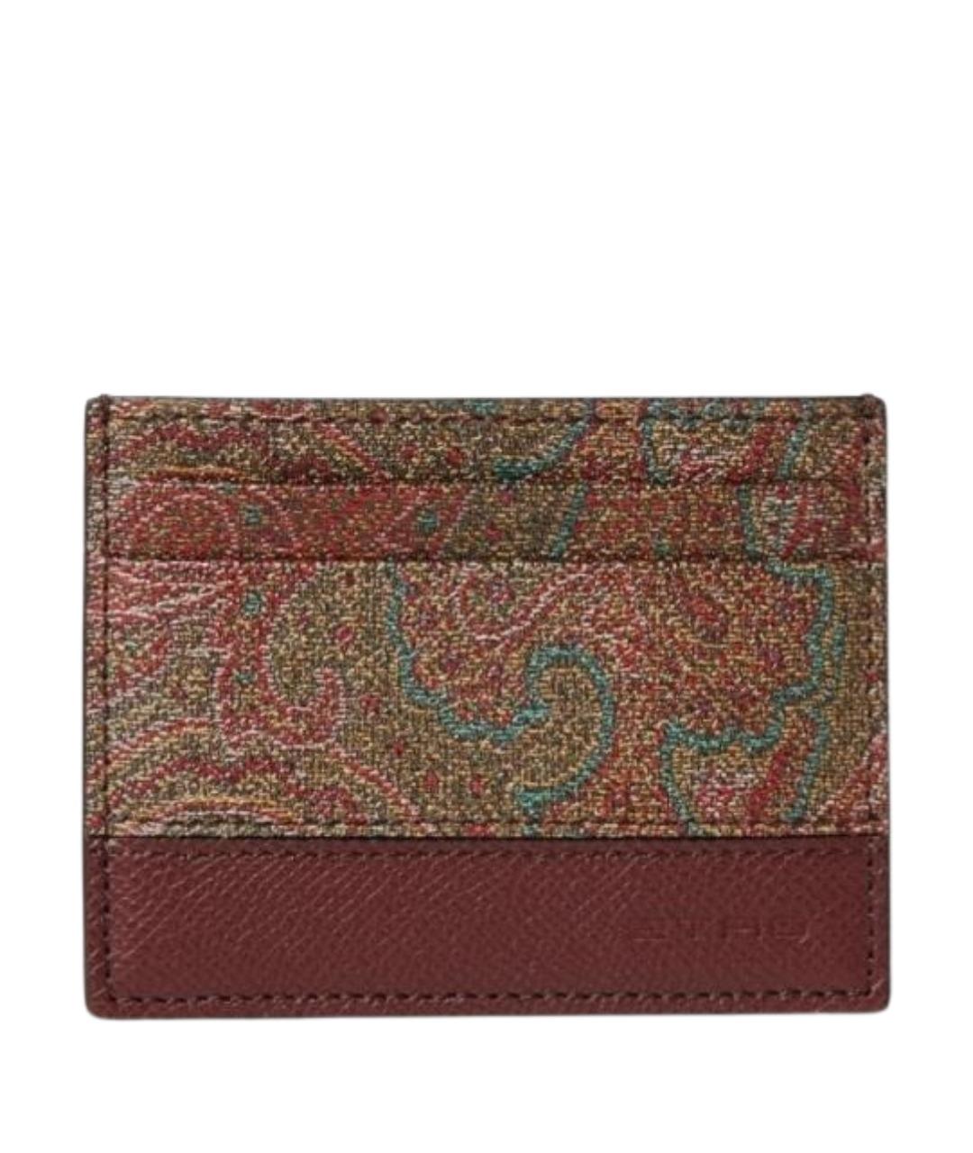 ETRO Коричневый кардхолдер, фото 1