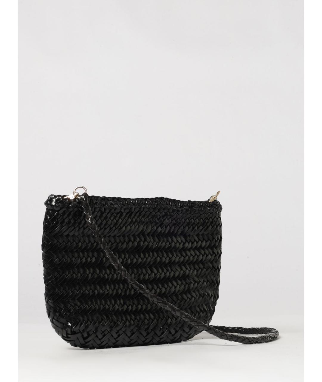 VIPERA Черная кожаная сумка через плечо, фото 2