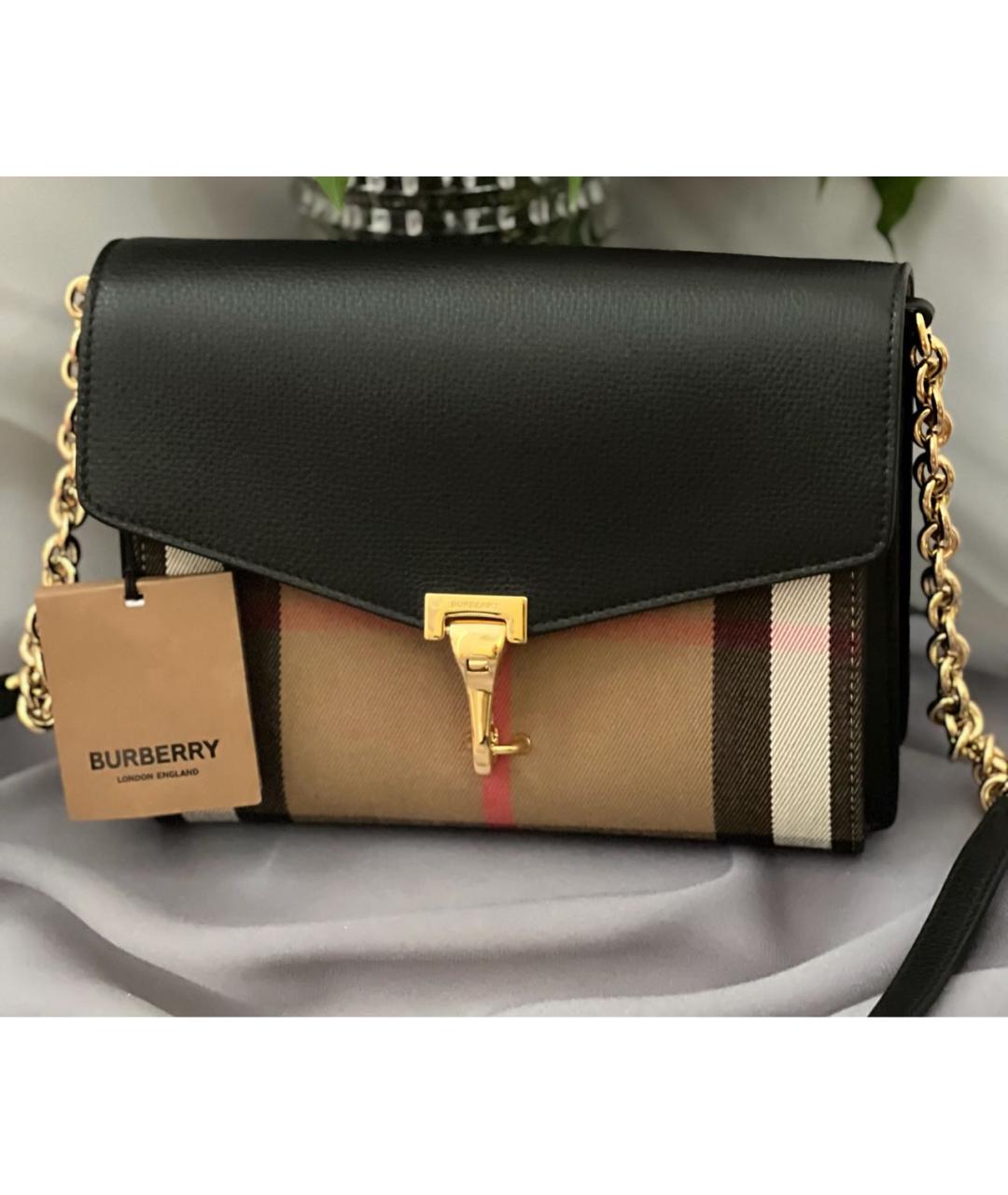 BURBERRY Кожаная сумка через плечо, фото 2