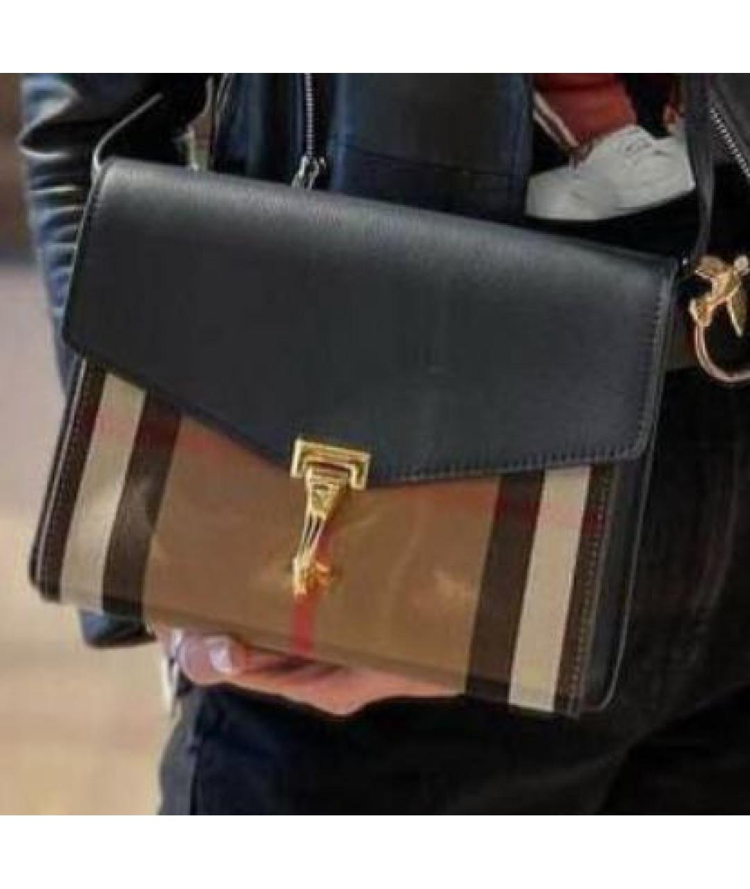 BURBERRY Кожаная сумка через плечо, фото 3