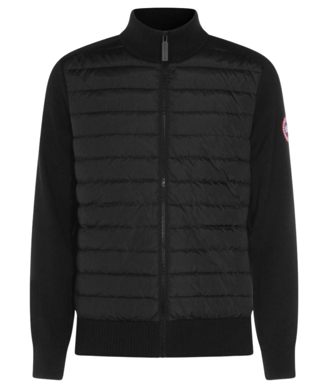 CANADA GOOSE Черная шерстяная куртка, фото 1
