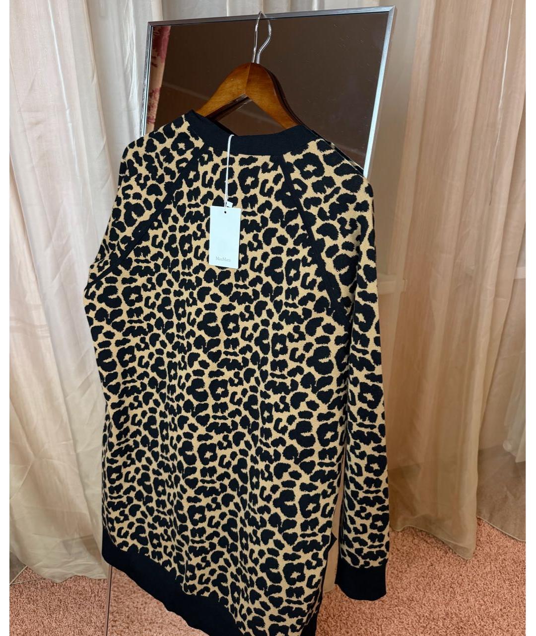 MAX MARA Мульти вискозный кардиган, фото 2