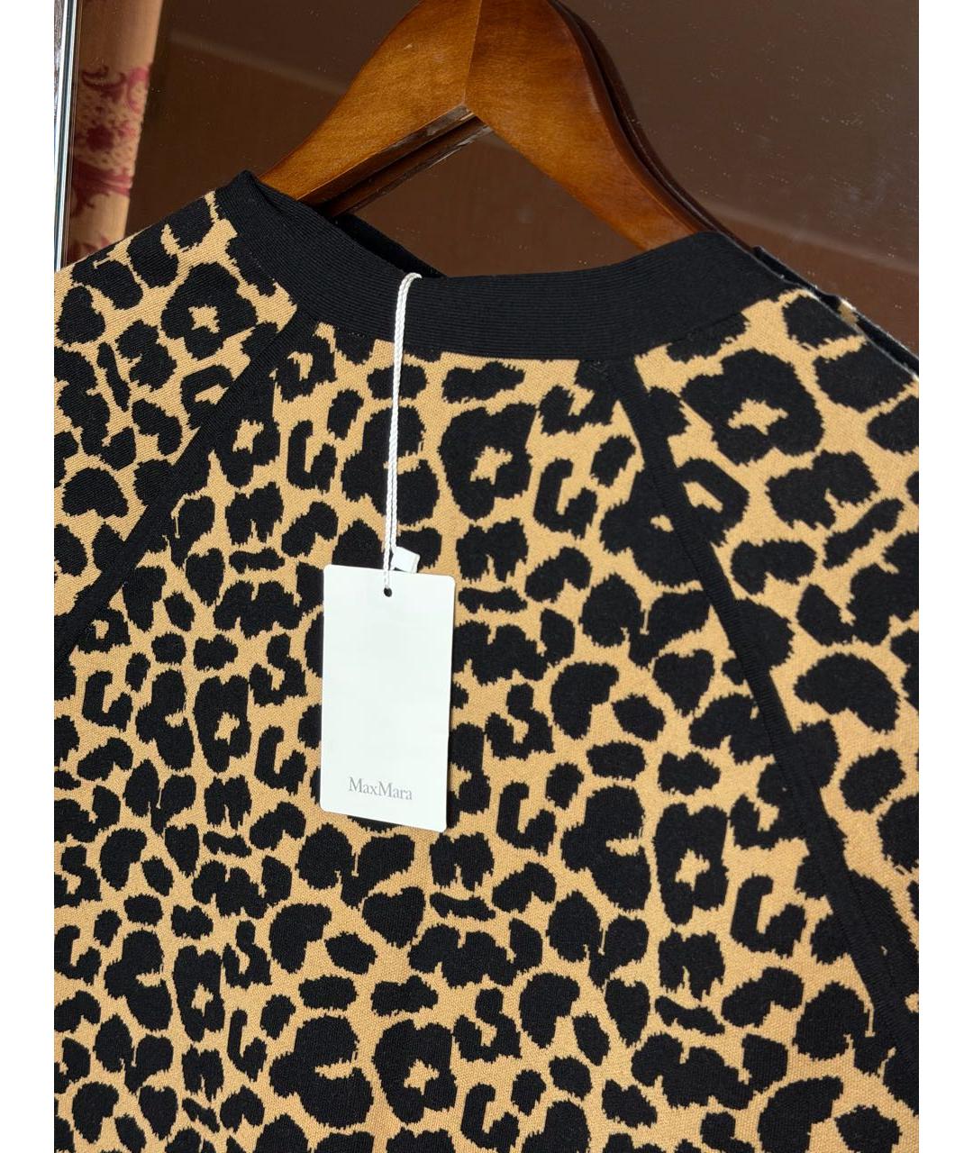 MAX MARA Мульти вискозный кардиган, фото 3