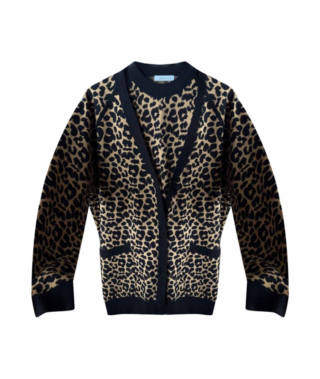MAX MARA Мульти вискозный кардиган, фото 1