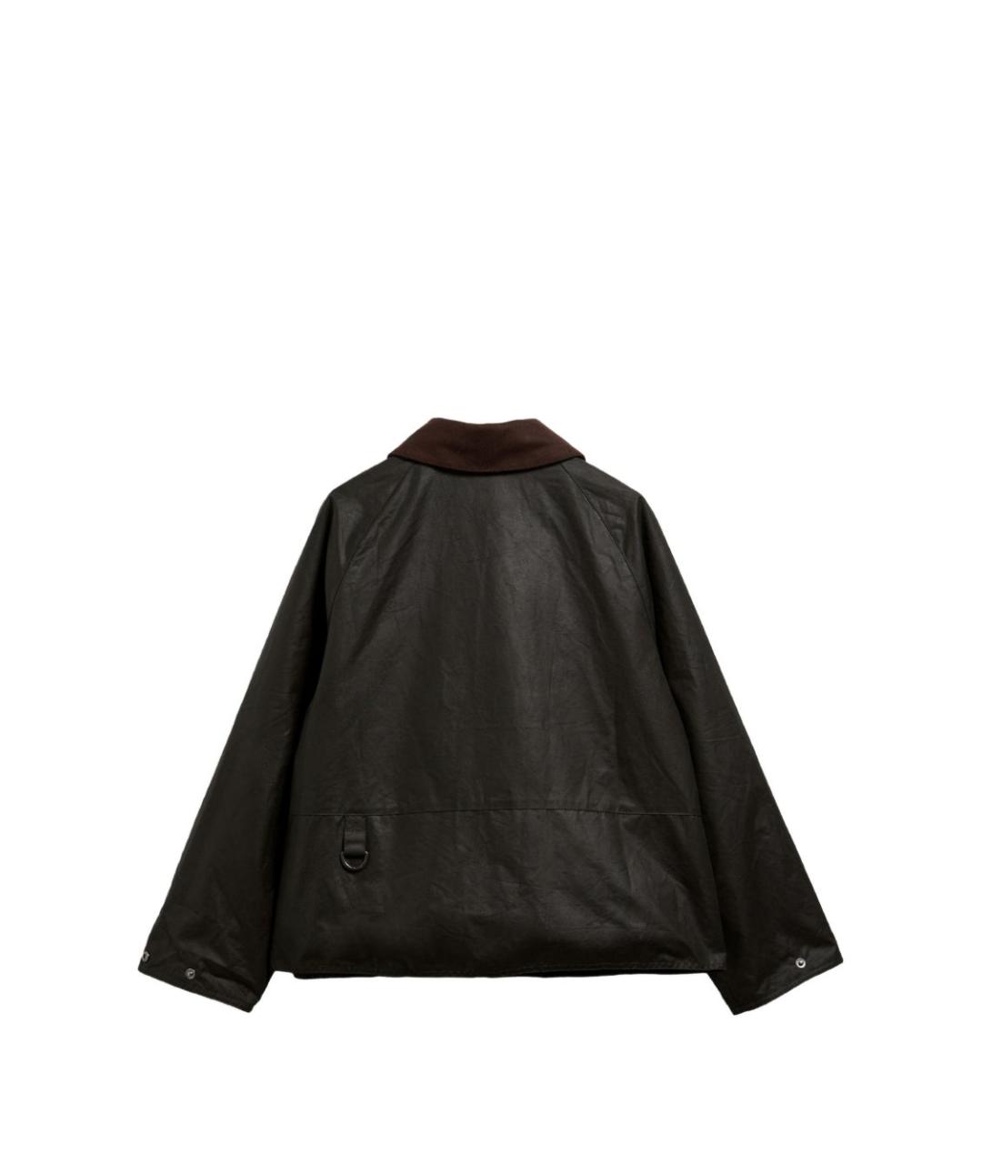 BARBOUR Черная хлопковая куртка, фото 3