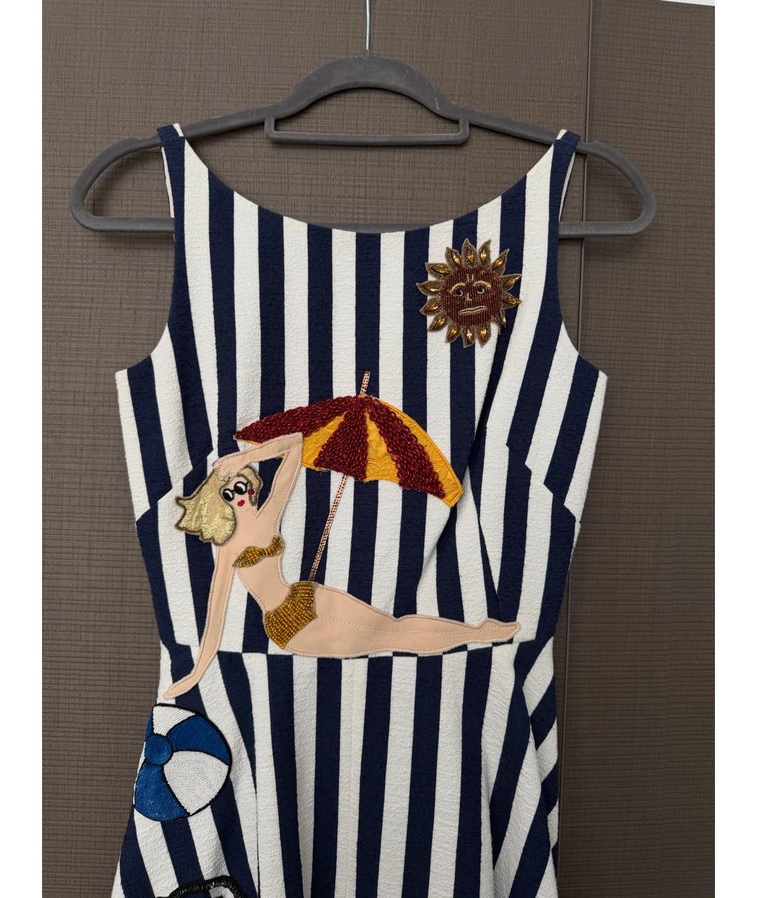 DOLCE&GABBANA Мульти коктейльное платье, фото 2