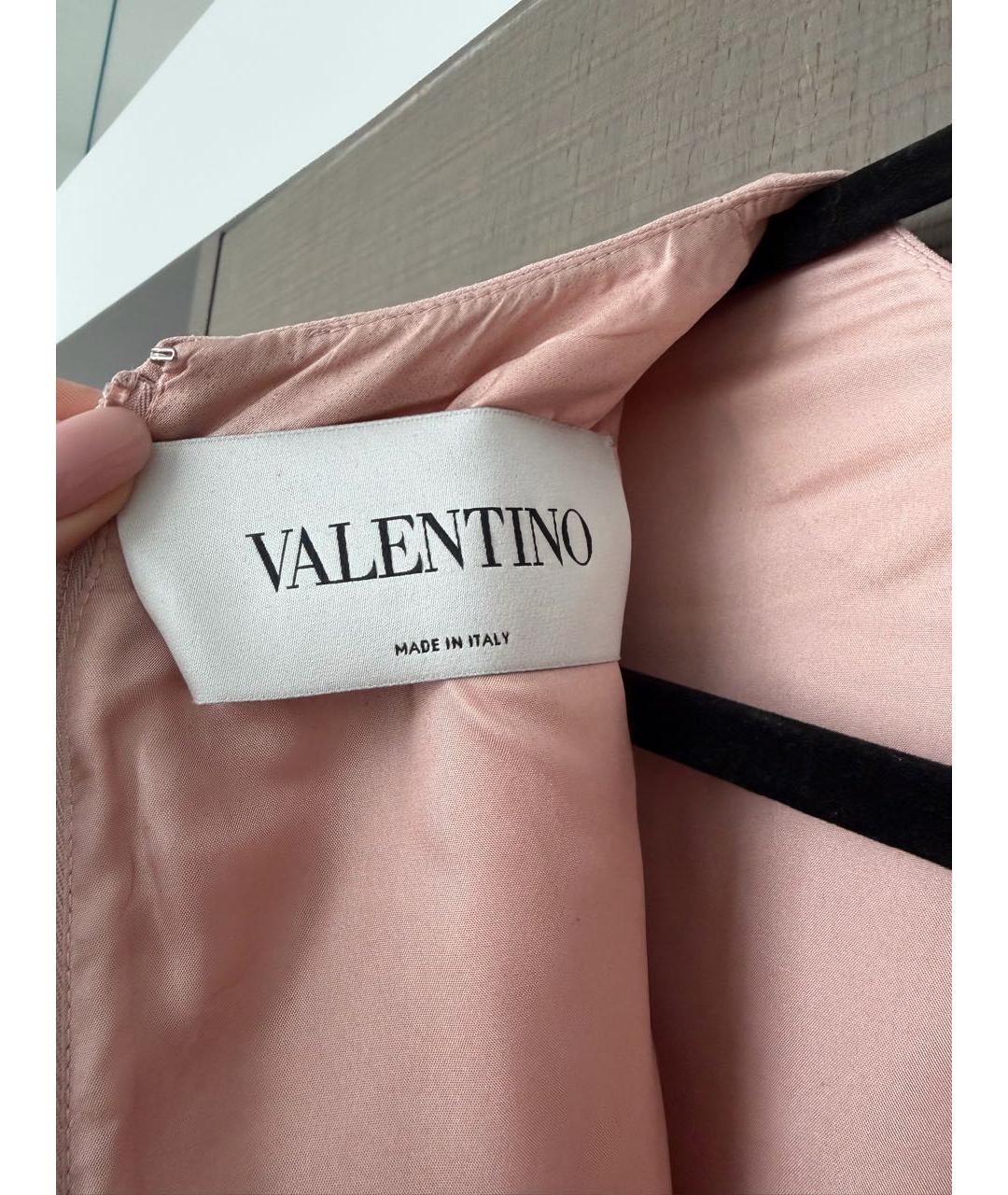 VALENTINO Розовое коктейльное платье, фото 5