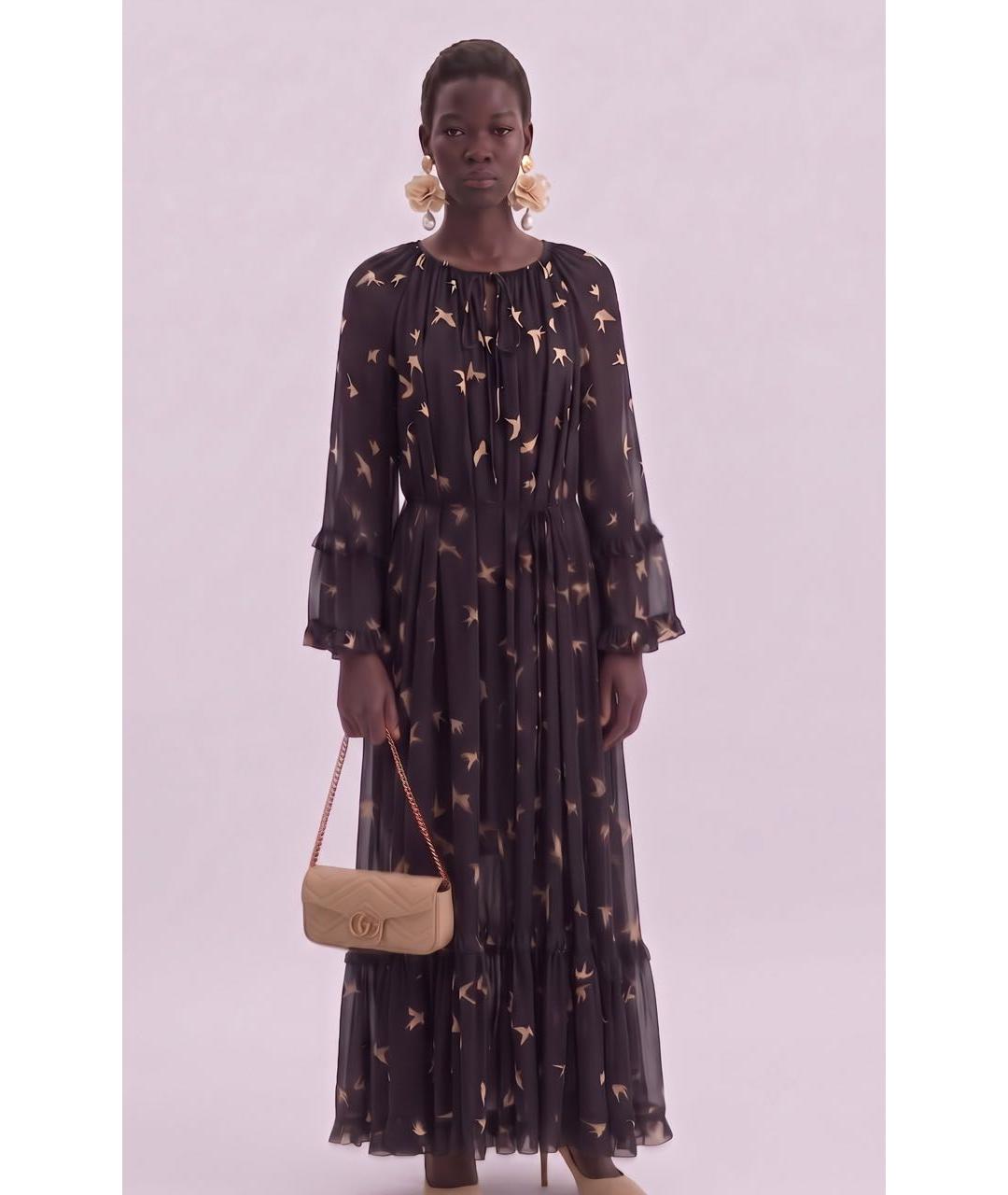 ZIMMERMANN Черное вискозное коктейльное платье, фото 8