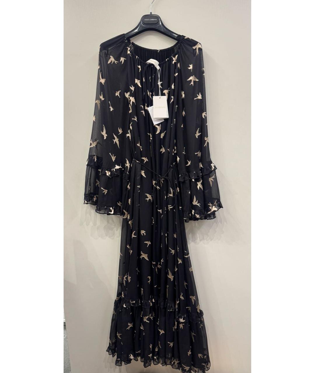 ZIMMERMANN Черное вискозное коктейльное платье, фото 9