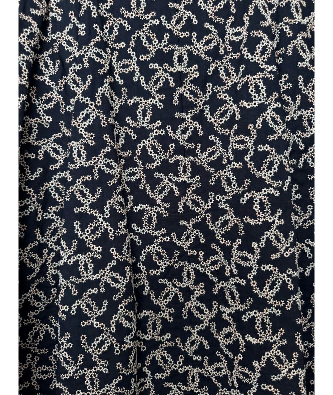 CHANEL Синяя юбка миди, фото 7