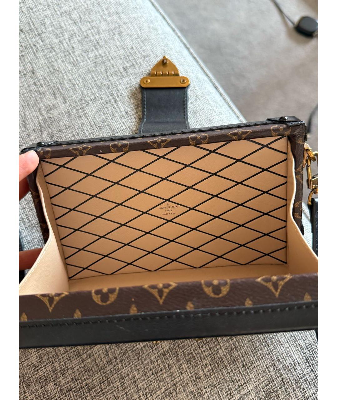 LOUIS VUITTON Коричневая сумка через плечо, фото 4