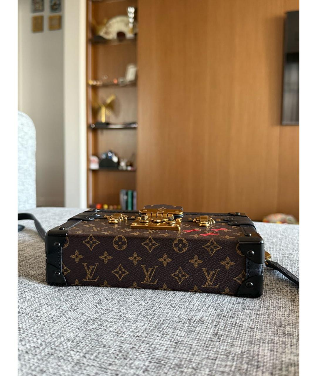 LOUIS VUITTON Коричневая сумка через плечо, фото 5