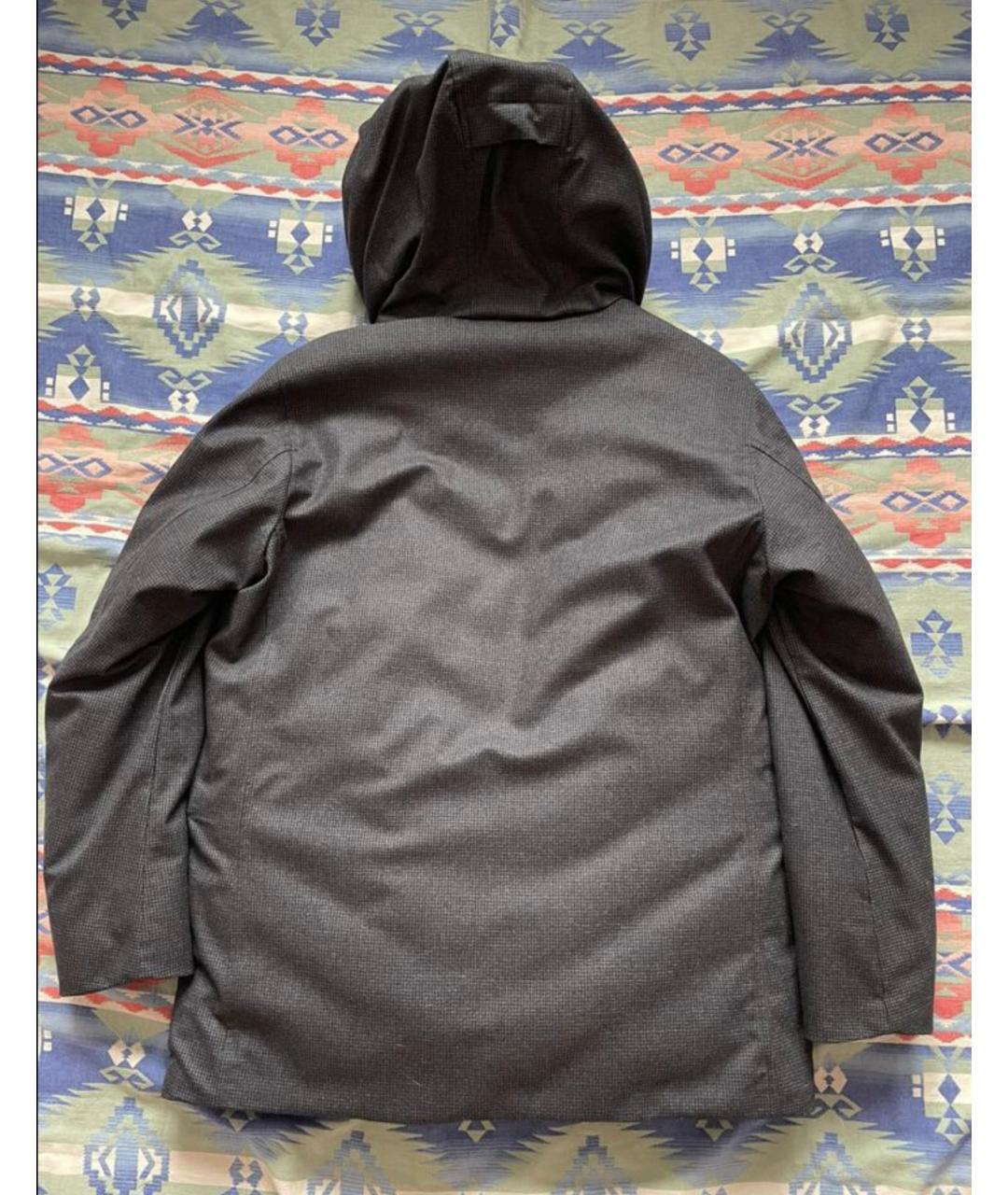 WOOLRICH Серая шерстяная куртка, фото 2