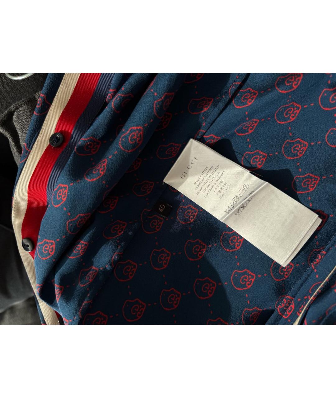 GUCCI Темно-синий костюм с брюками, фото 8