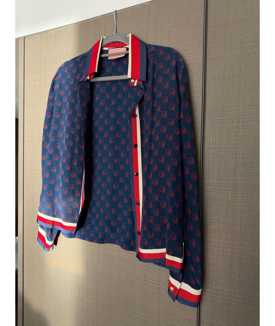 GUCCI Темно-синий костюм с брюками, фото 7