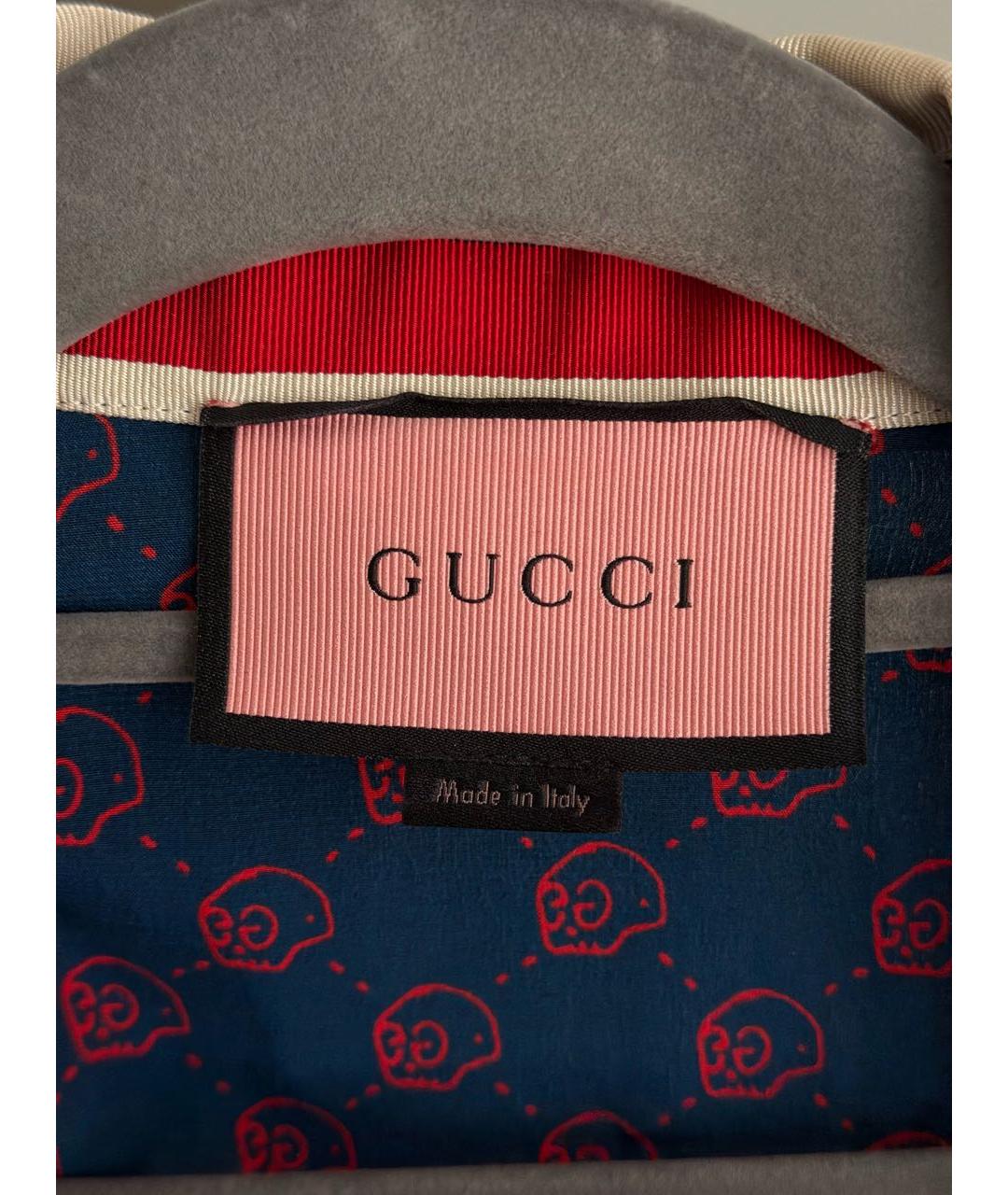 GUCCI Темно-синий костюм с брюками, фото 3