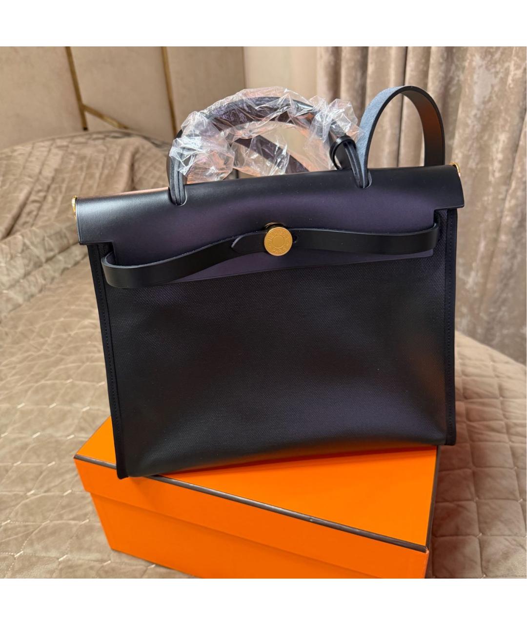HERMES Черная сумка через плечо, фото 3