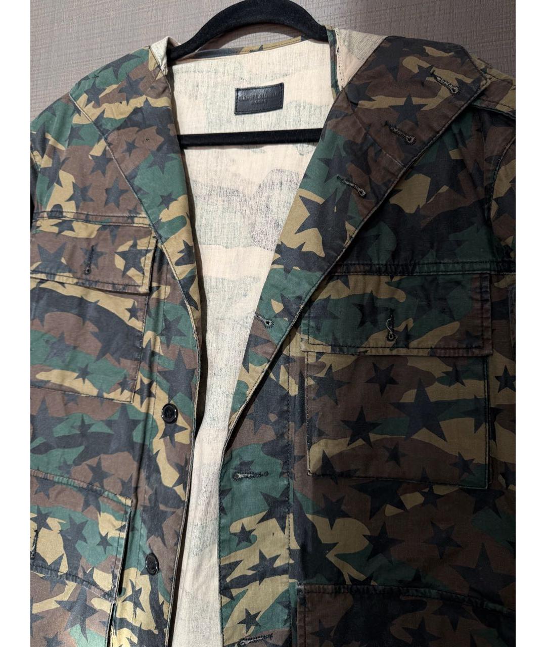 SAINT LAURENT Мульти деним куртка, фото 3