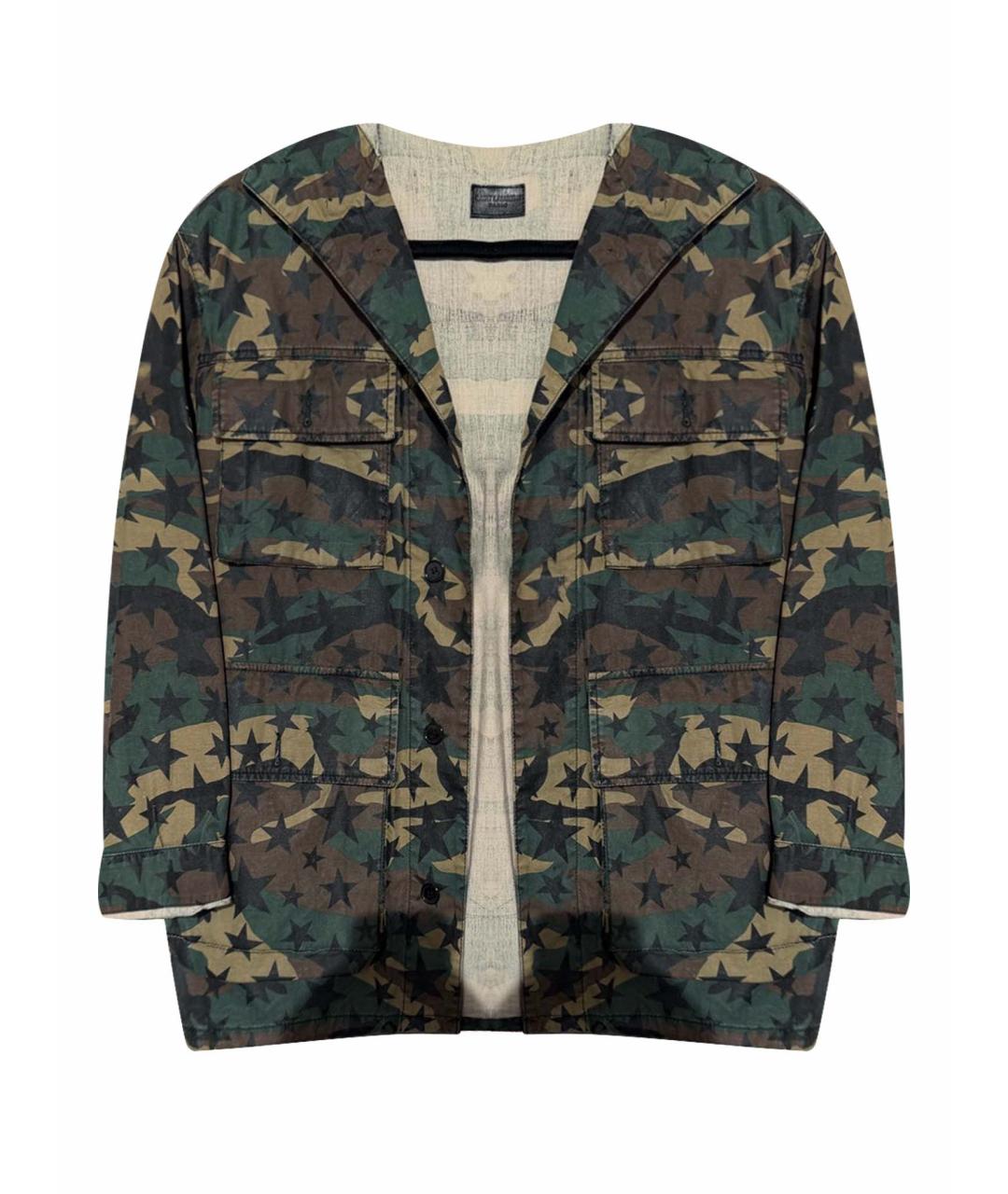 SAINT LAURENT Мульти деним куртка, фото 1