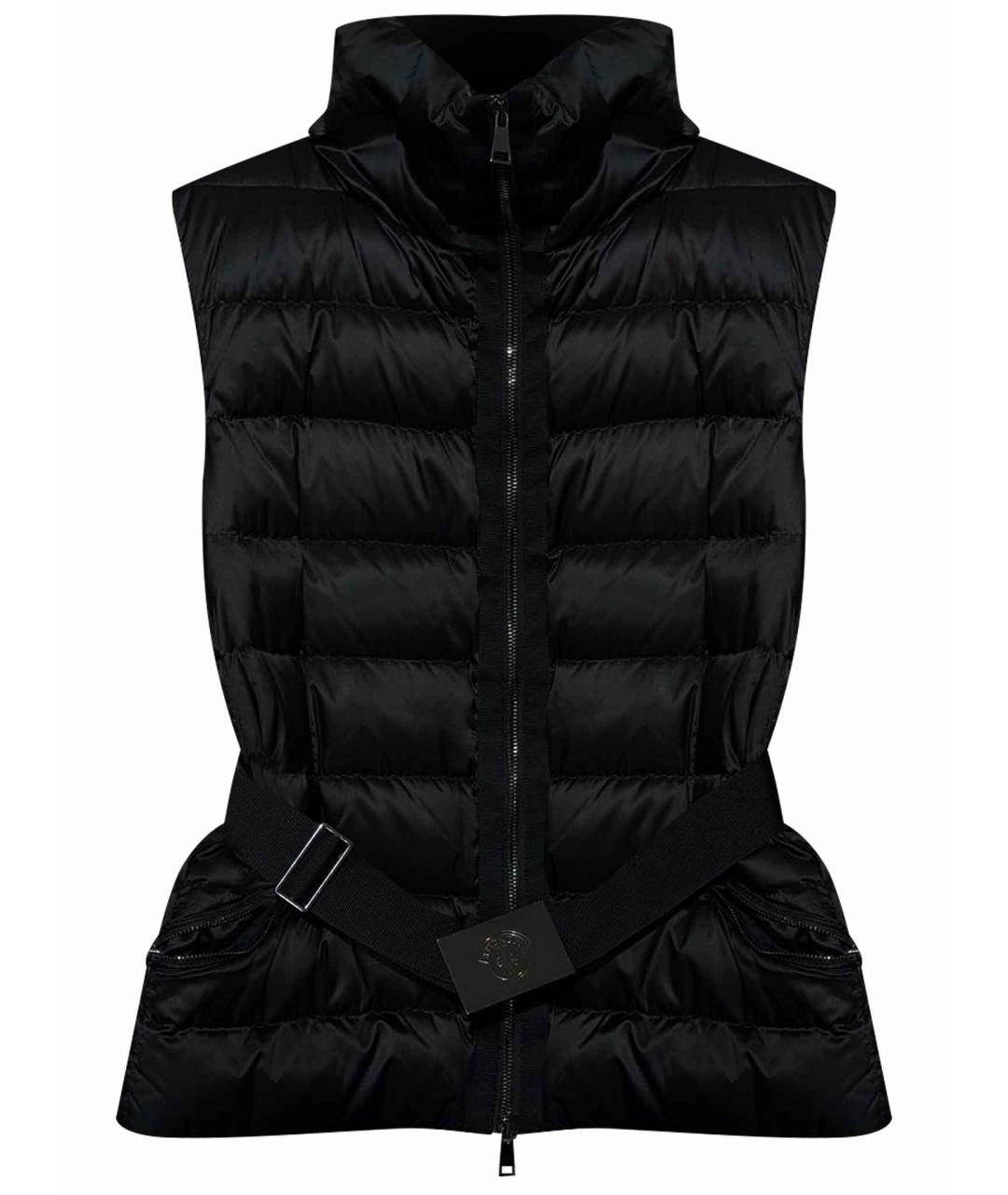 MONCLER Черный жилет, фото 1