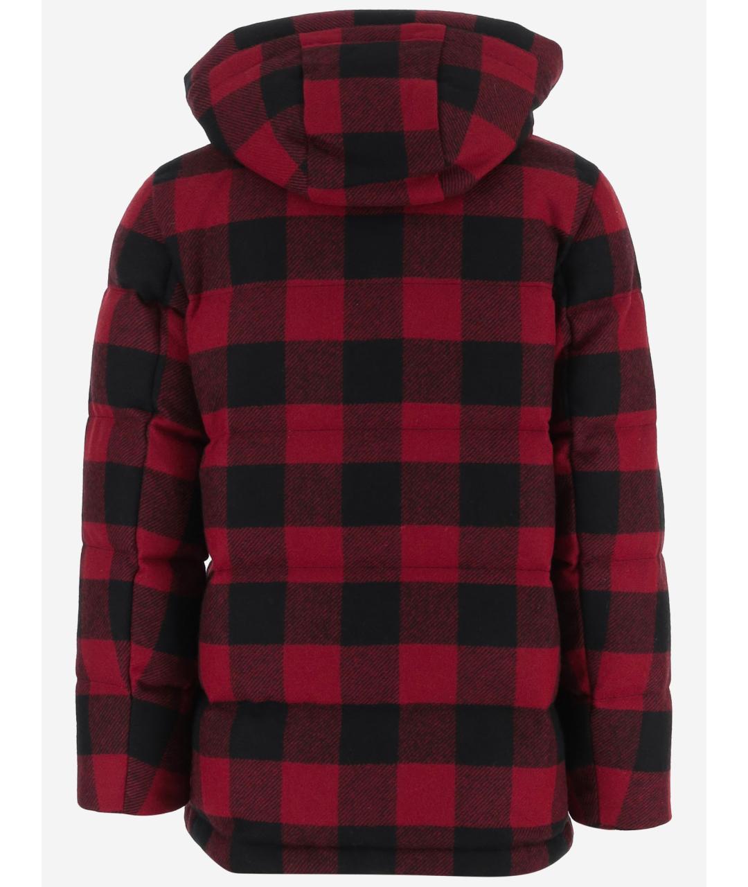 WOOLRICH Красная шерстяная куртка, фото 2