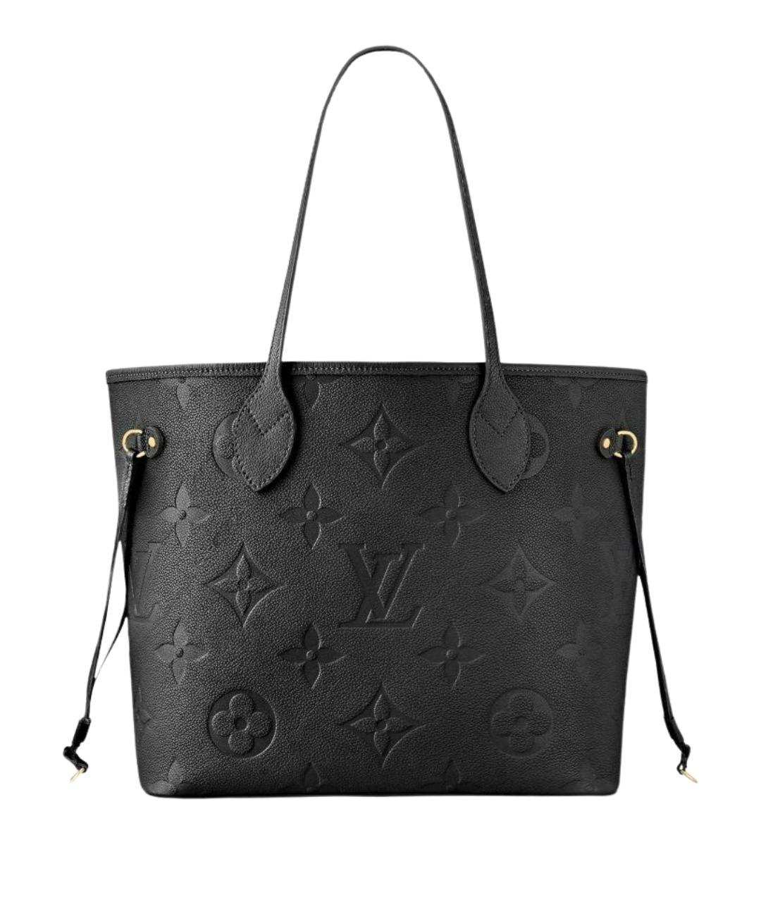 LOUIS VUITTON Черная сумка тоут из канвы, фото 1