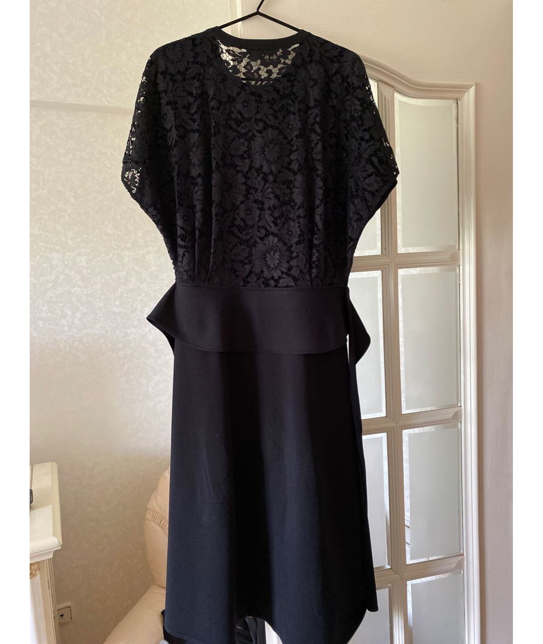 VALENTINO Черное вискозное коктейльное платье, фото 2