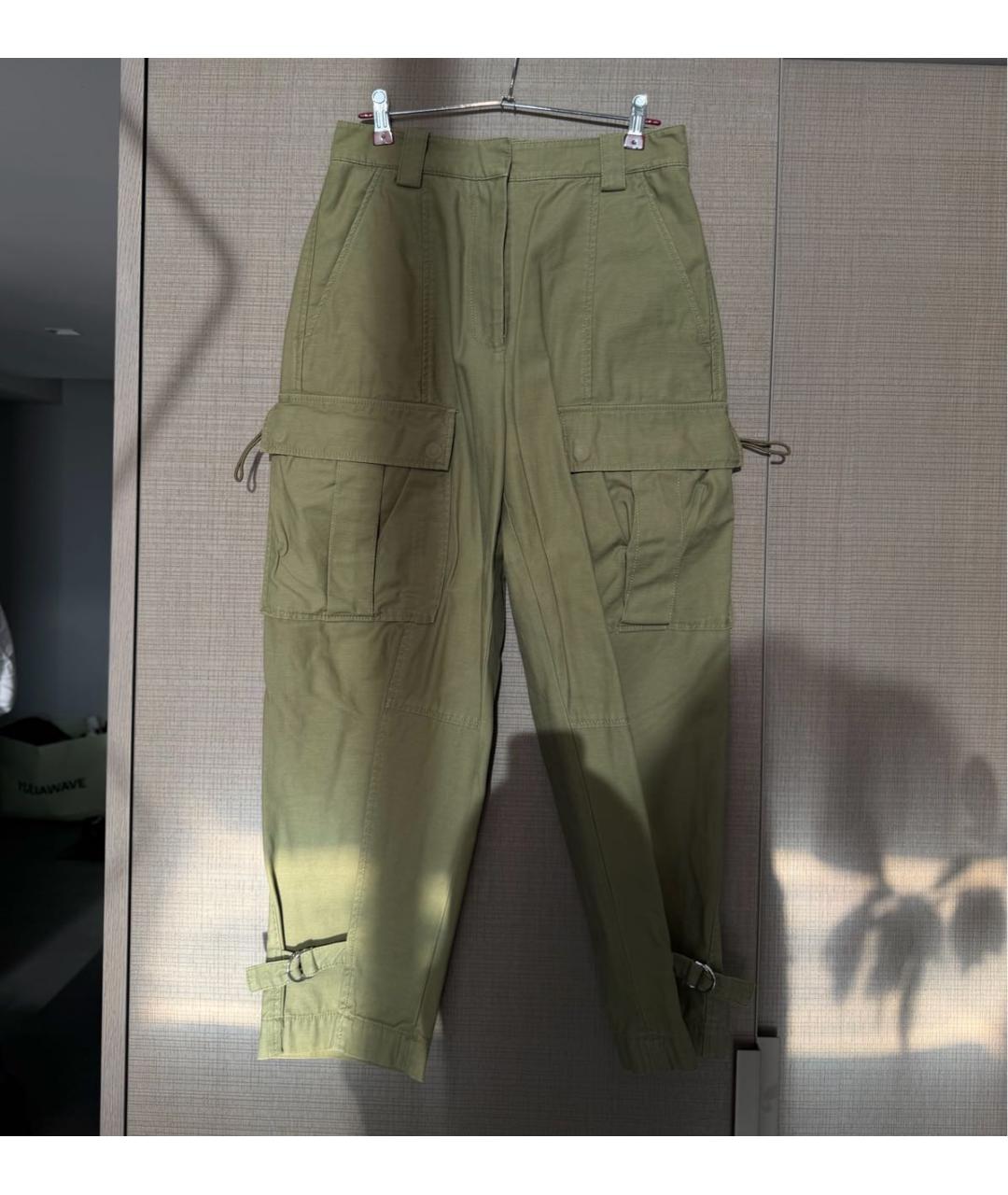 3.1 PHILLIP LIM Хаки деним костюм с брюками, фото 5