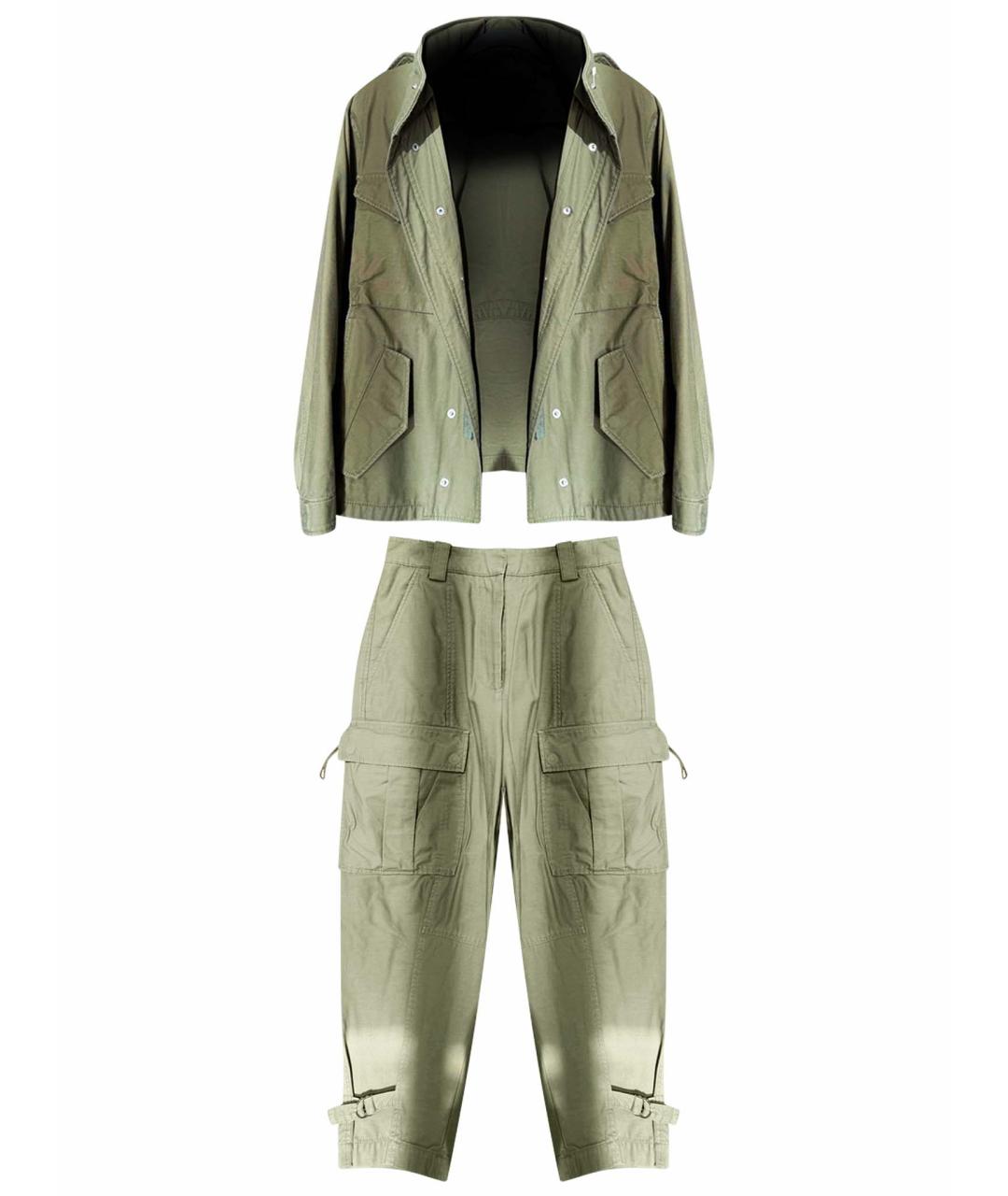 3.1 PHILLIP LIM Хаки деним костюм с брюками, фото 1