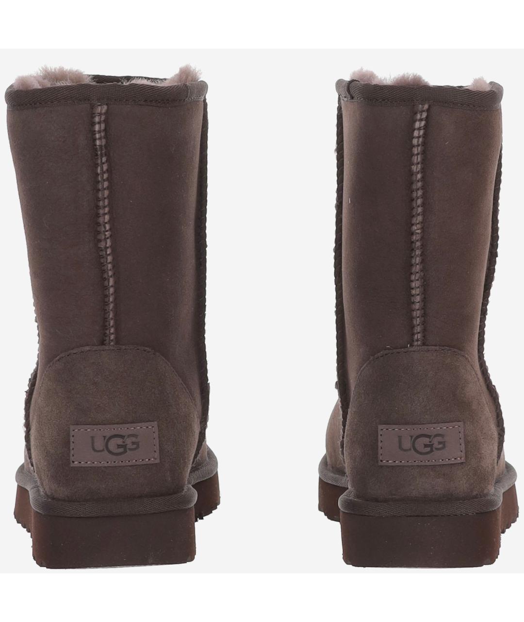 UGG Коричневые кожаные сапоги, фото 3