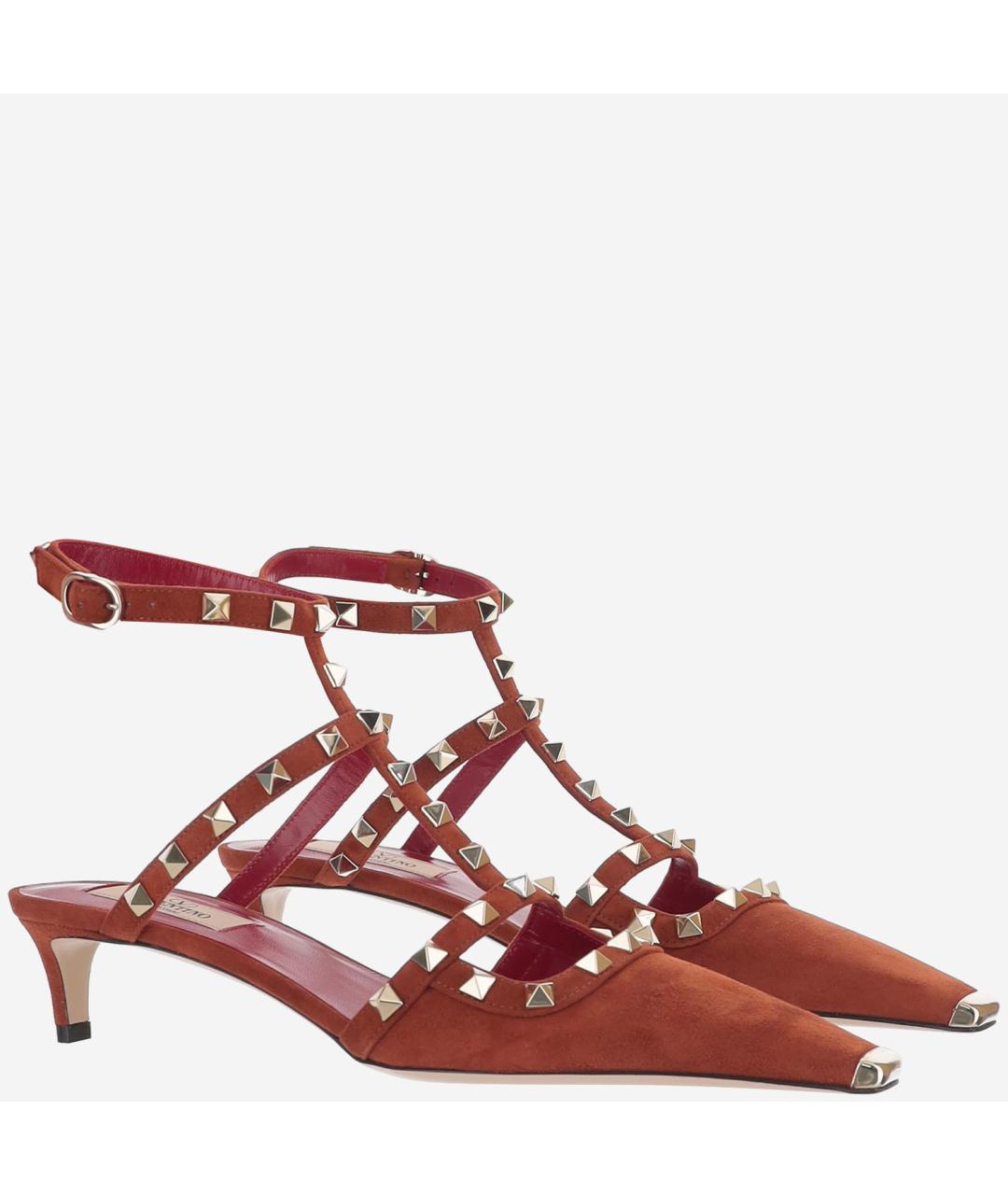 VALENTINO Коричневые замшевые туфли, фото 2