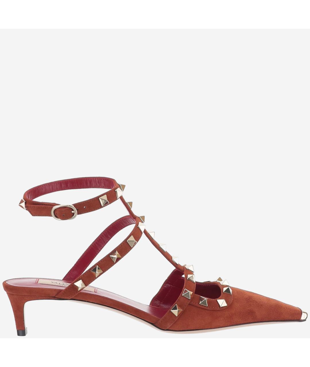 VALENTINO Коричневые замшевые туфли, фото 5