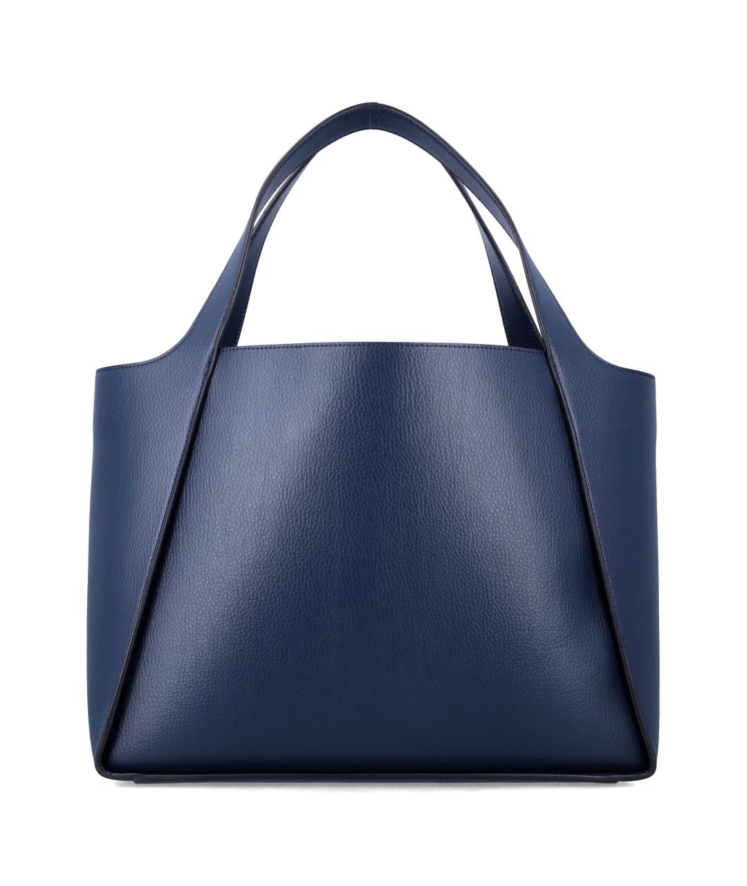 STELLA MCCARTNEY Синяя сумка тоут из искусственной кожи, фото 3