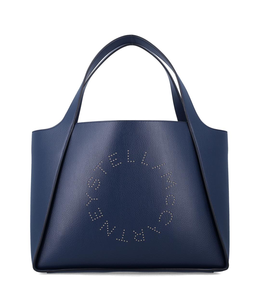 STELLA MCCARTNEY Синяя сумка тоут из искусственной кожи, фото 1