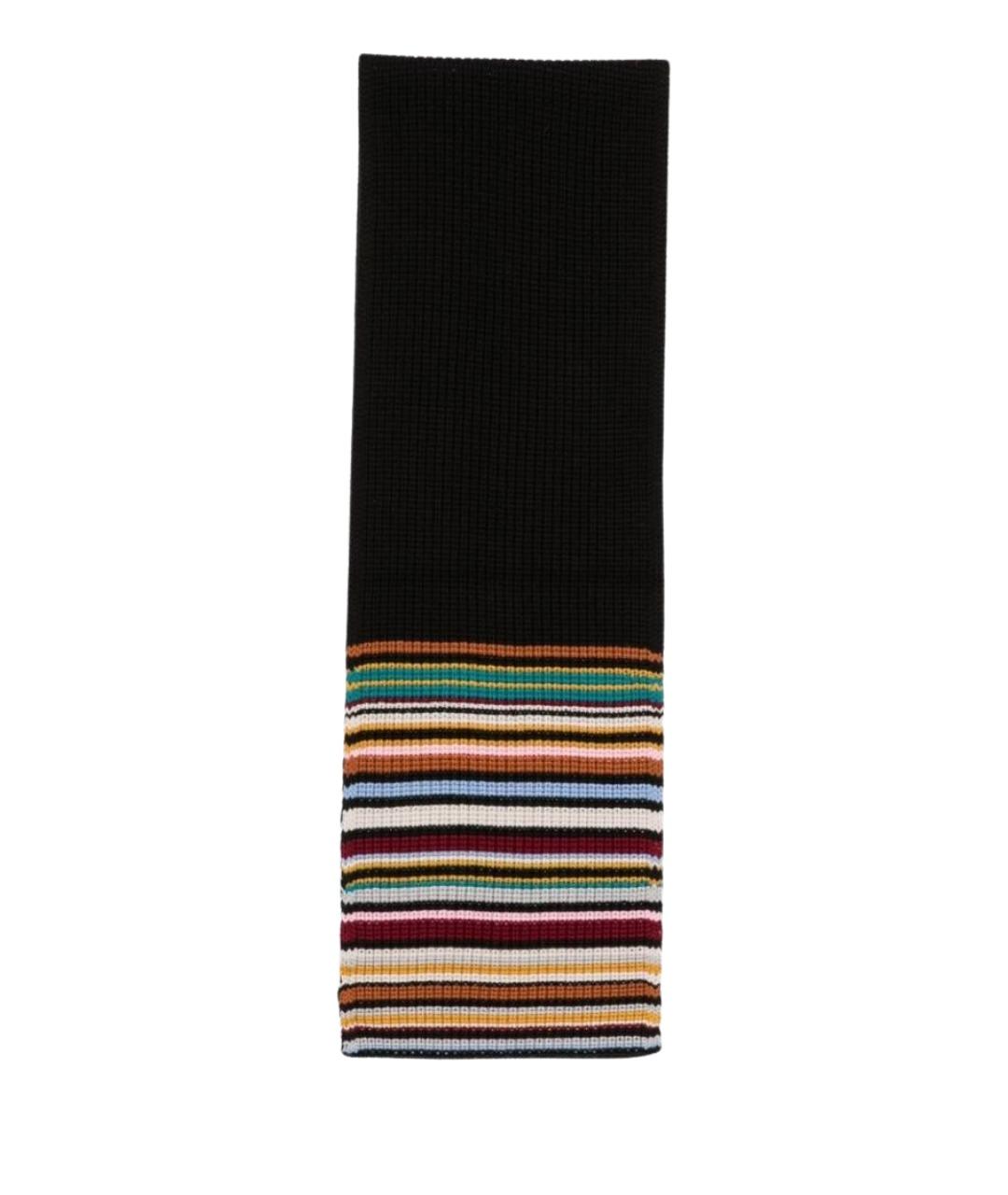 PAUL SMITH Мульти шерстяной шарф, фото 1
