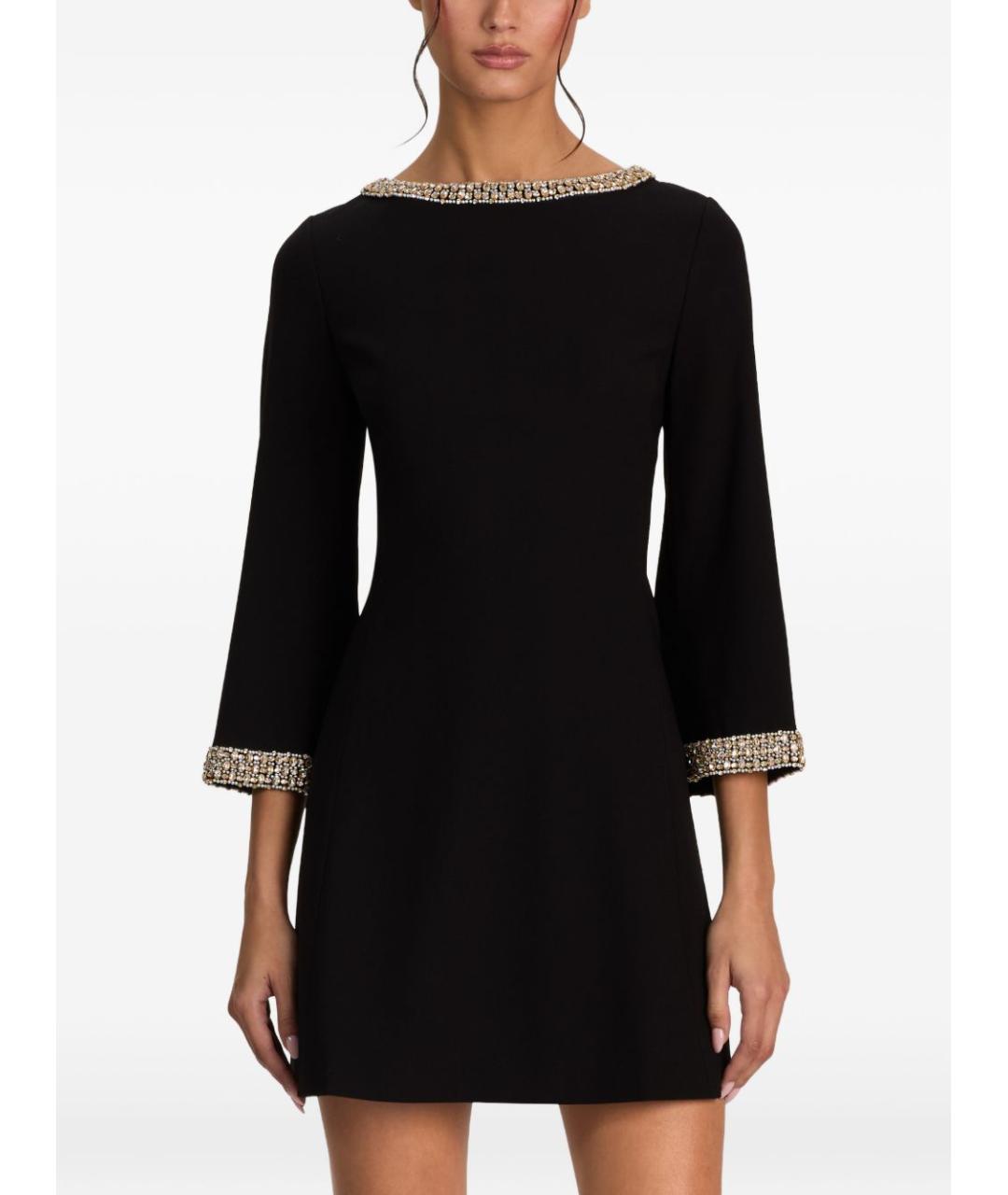 ALICE+OLIVIA Черное коктейльное платье, фото 6