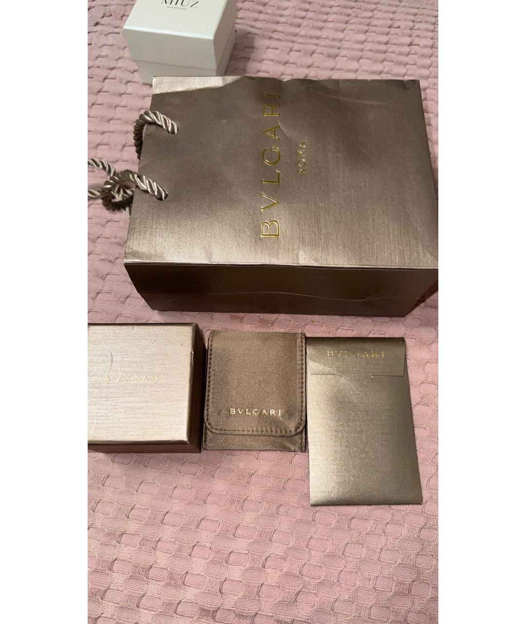 BVLGARI Белое кольцо из белого золота, фото 3