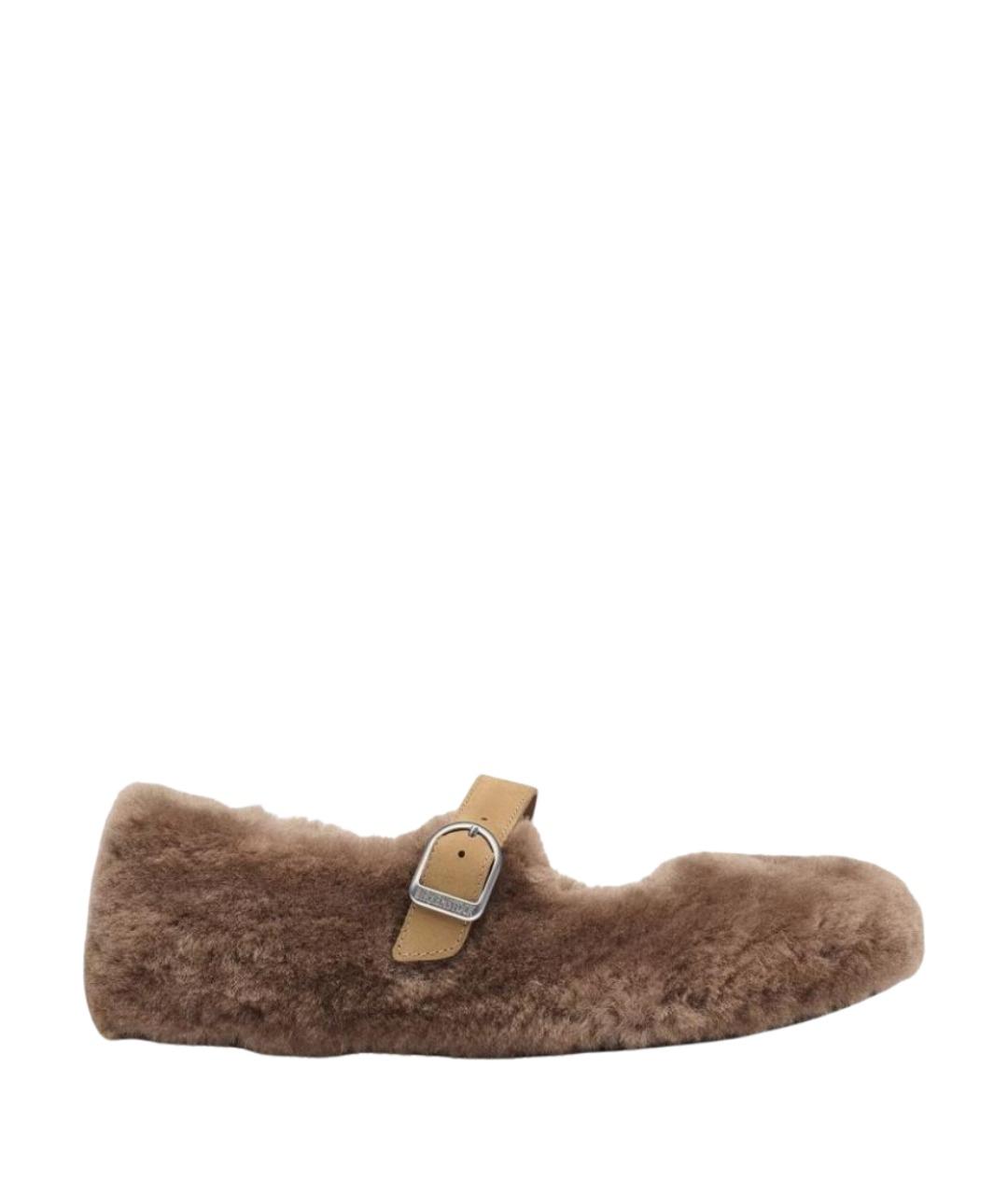 BIRKENSTOCK Бежевые балетки, фото 1