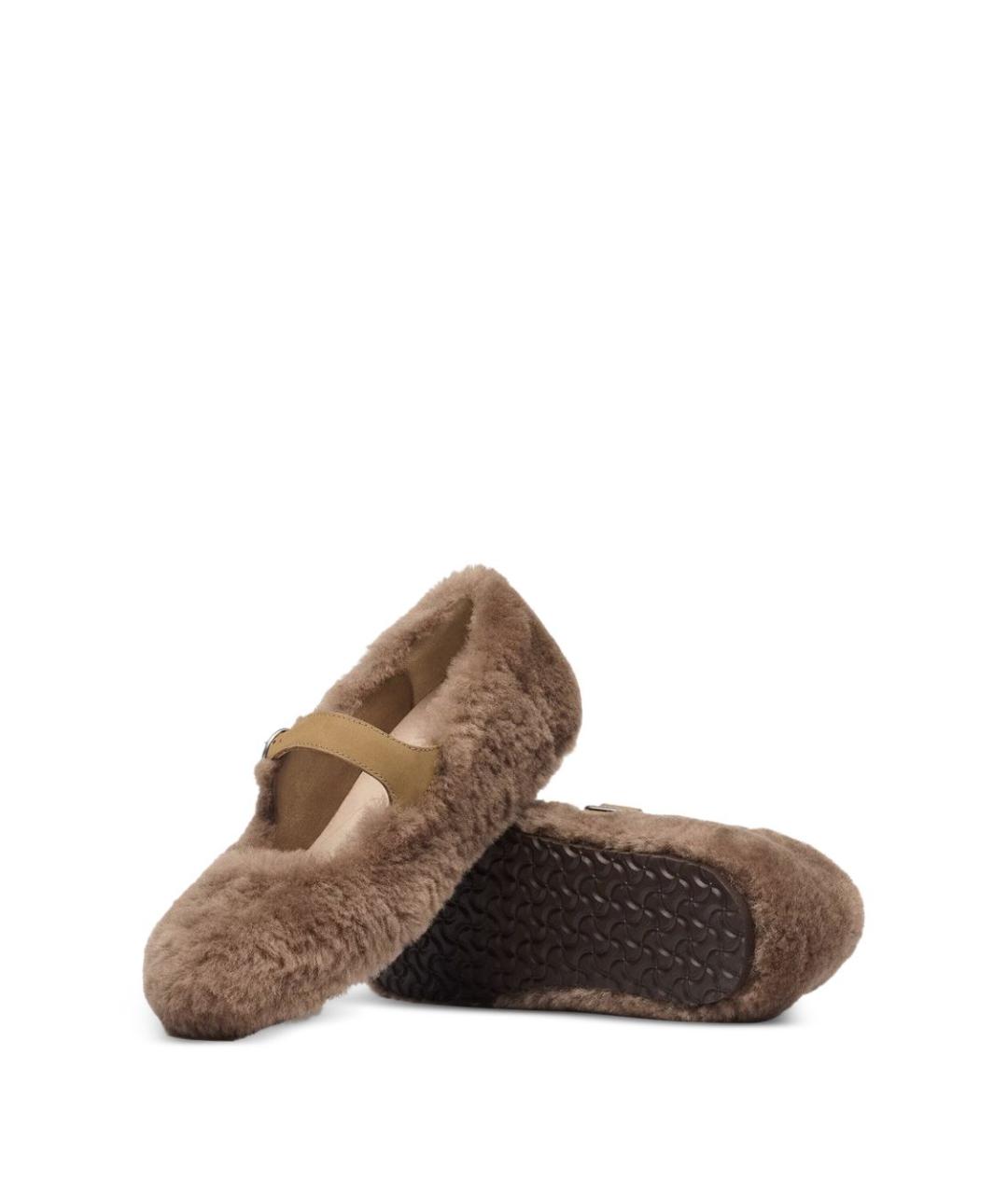 BIRKENSTOCK Бежевые балетки, фото 3