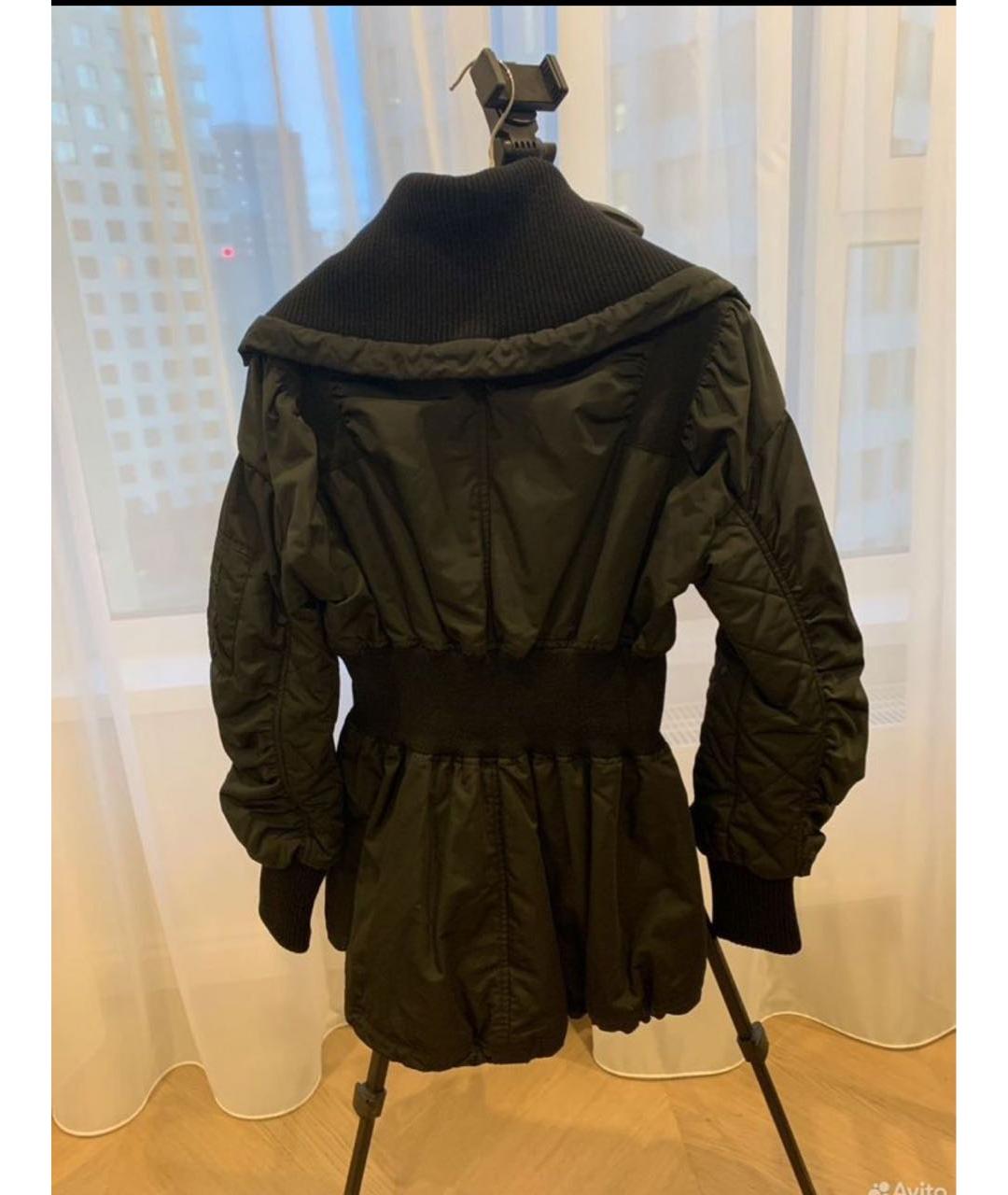 ALEXANDER MCQUEEN Черная полиамидовая куртка, фото 2